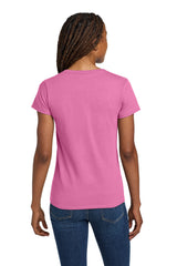 Gildan Women's Heavy Cotton 100% Cotton V-Neck T-Shirt 5V00L