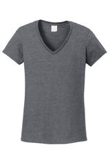 Gildan Women's Heavy Cotton 100% Cotton V-Neck T-Shirt 5V00L