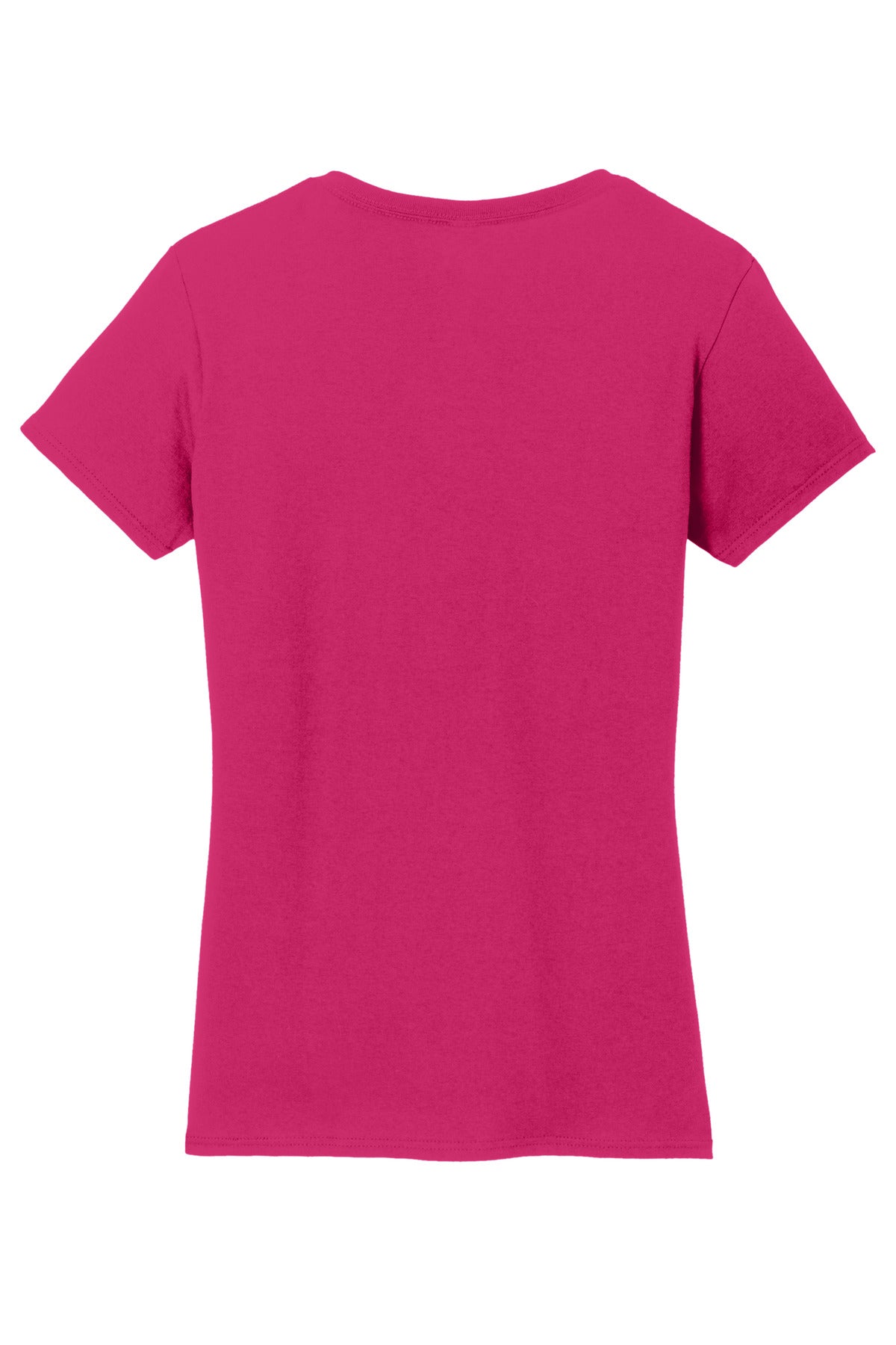 Gildan Women's Heavy Cotton 100% Cotton V-Neck T-Shirt 5V00L