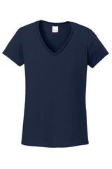 Gildan Women's Heavy Cotton 100% Cotton V-Neck T-Shirt 5V00L