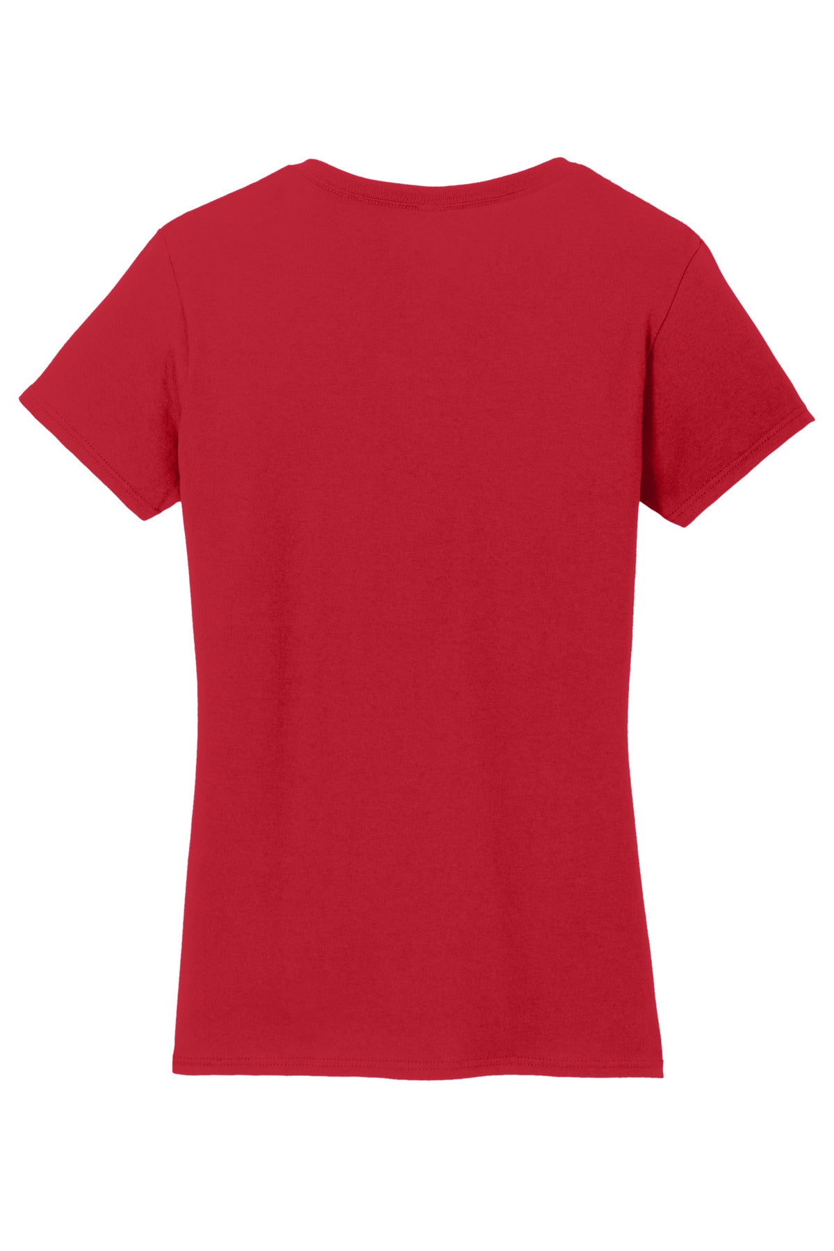 Gildan Women's Heavy Cotton 100% Cotton V-Neck T-Shirt 5V00L