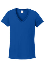 Gildan Women's Heavy Cotton 100% Cotton V-Neck T-Shirt 5V00L