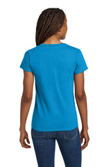 Gildan Women's Heavy Cotton 100% Cotton V-Neck T-Shirt 5V00L
