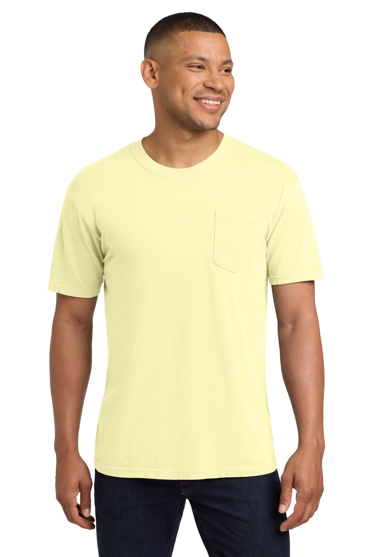 COMFORT COLORS  Heavyweight Ring Spun Pocket Tee 6030