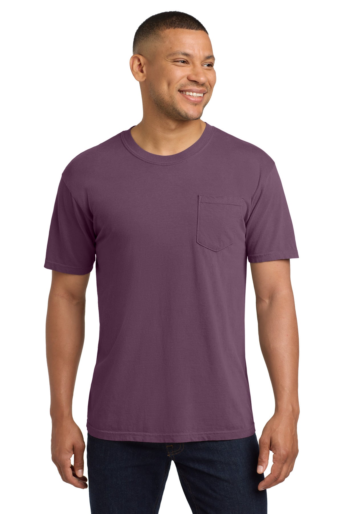 COMFORT COLORS  Heavyweight Ring Spun Pocket Tee 6030