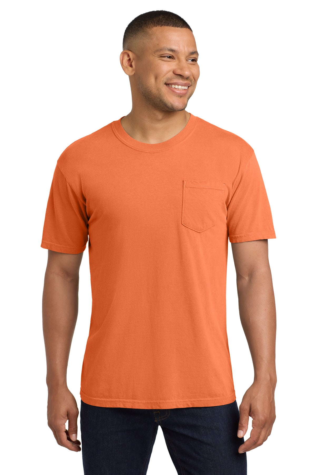 COMFORT COLORS  Heavyweight Ring Spun Pocket Tee 6030