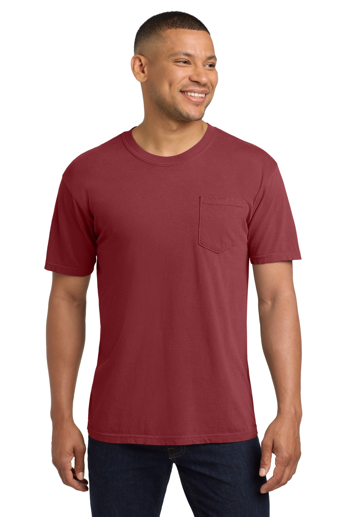 COMFORT COLORS  Heavyweight Ring Spun Pocket Tee 6030