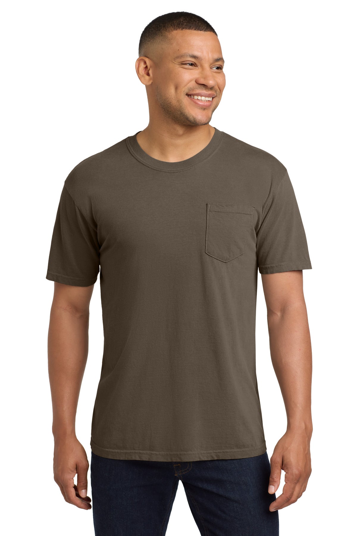 COMFORT COLORS  Heavyweight Ring Spun Pocket Tee 6030