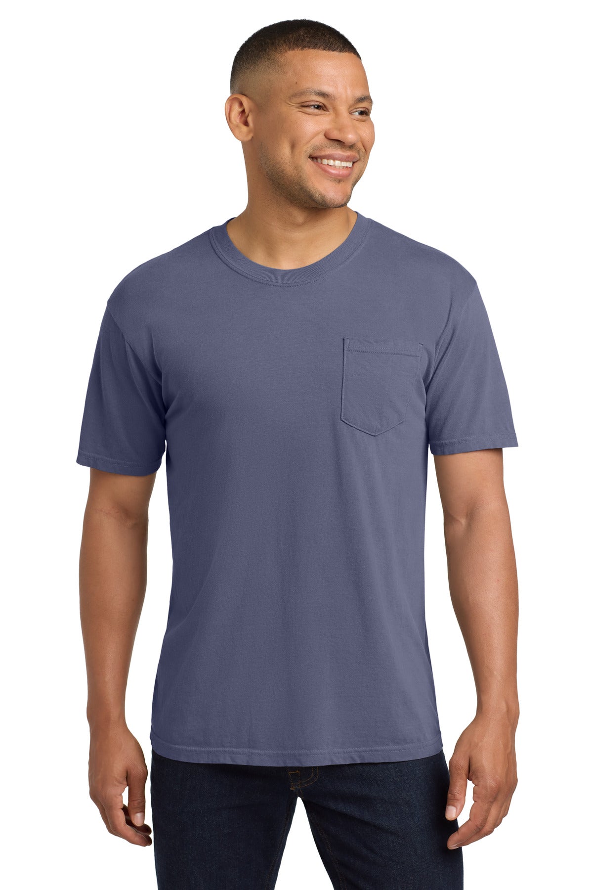 COMFORT COLORS  Heavyweight Ring Spun Pocket Tee 6030