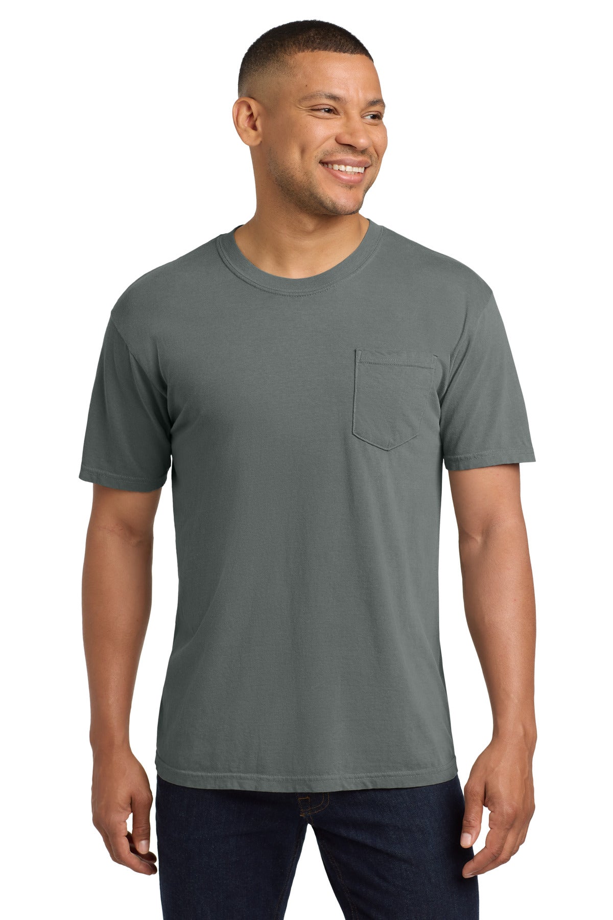 COMFORT COLORS  Heavyweight Ring Spun Pocket Tee 6030