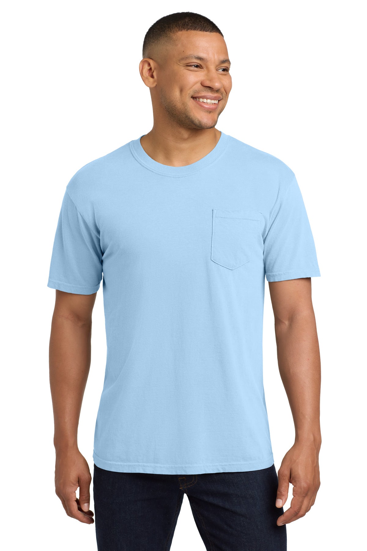 COMFORT COLORS  Heavyweight Ring Spun Pocket Tee 6030