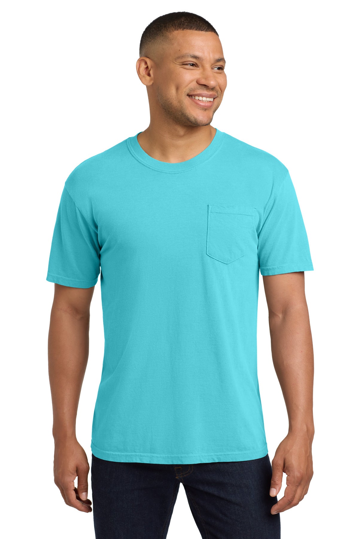 COMFORT COLORS  Heavyweight Ring Spun Pocket Tee 6030