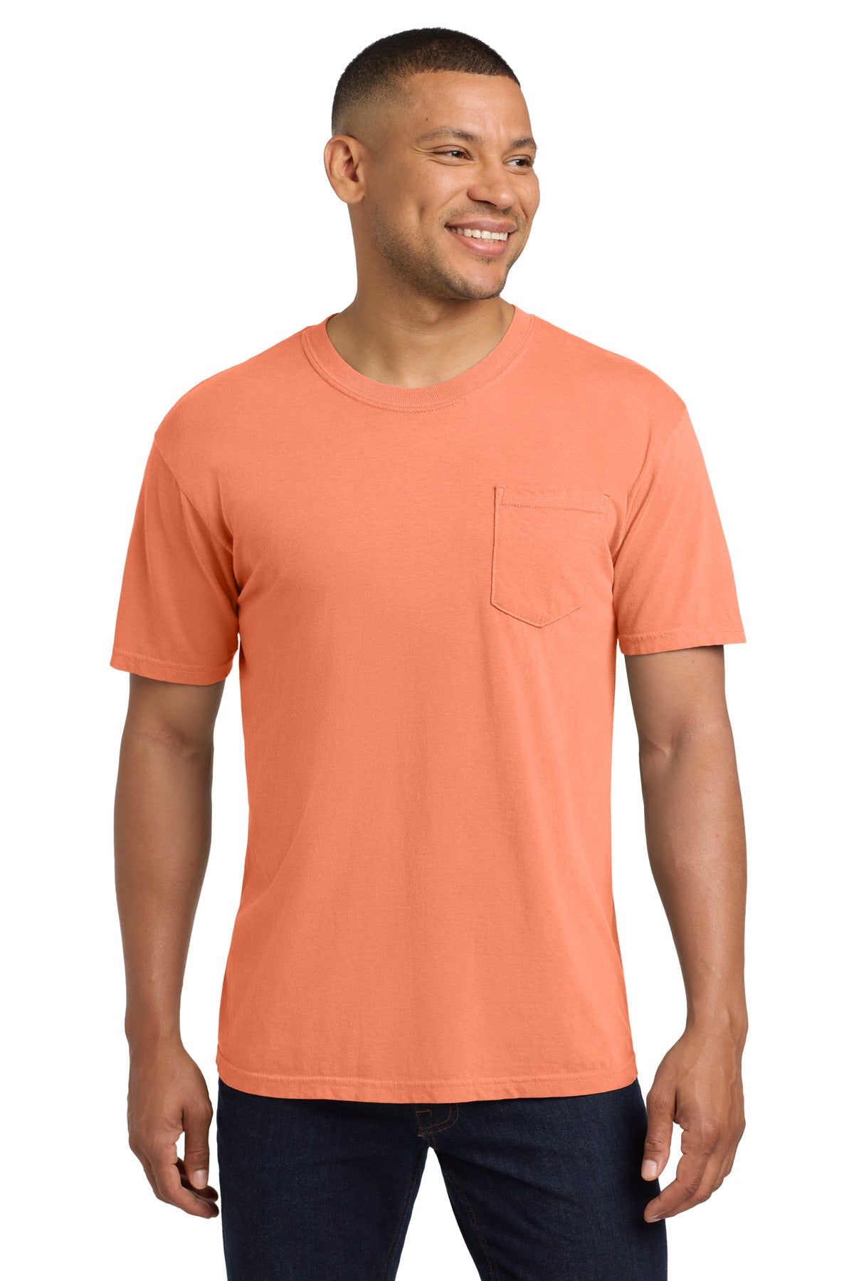 COMFORT COLORS  Heavyweight Ring Spun Pocket Tee 6030