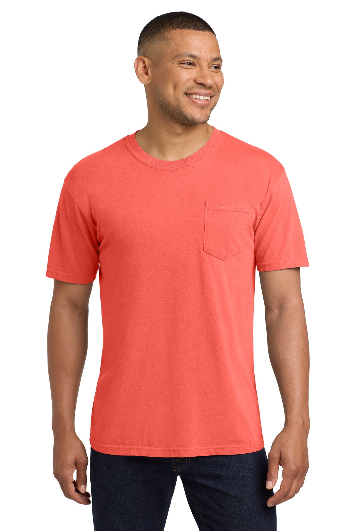 COMFORT COLORS  Heavyweight Ring Spun Pocket Tee 6030
