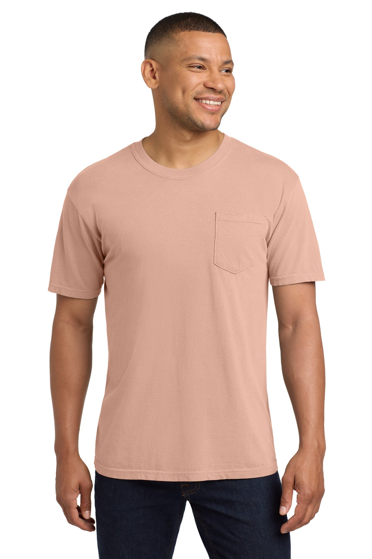 COMFORT COLORS  Heavyweight Ring Spun Pocket Tee 6030