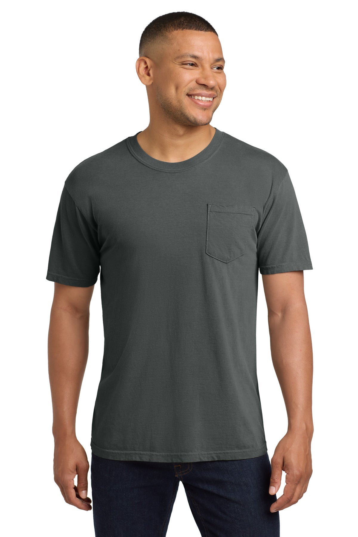 COMFORT COLORS  Heavyweight Ring Spun Pocket Tee 6030