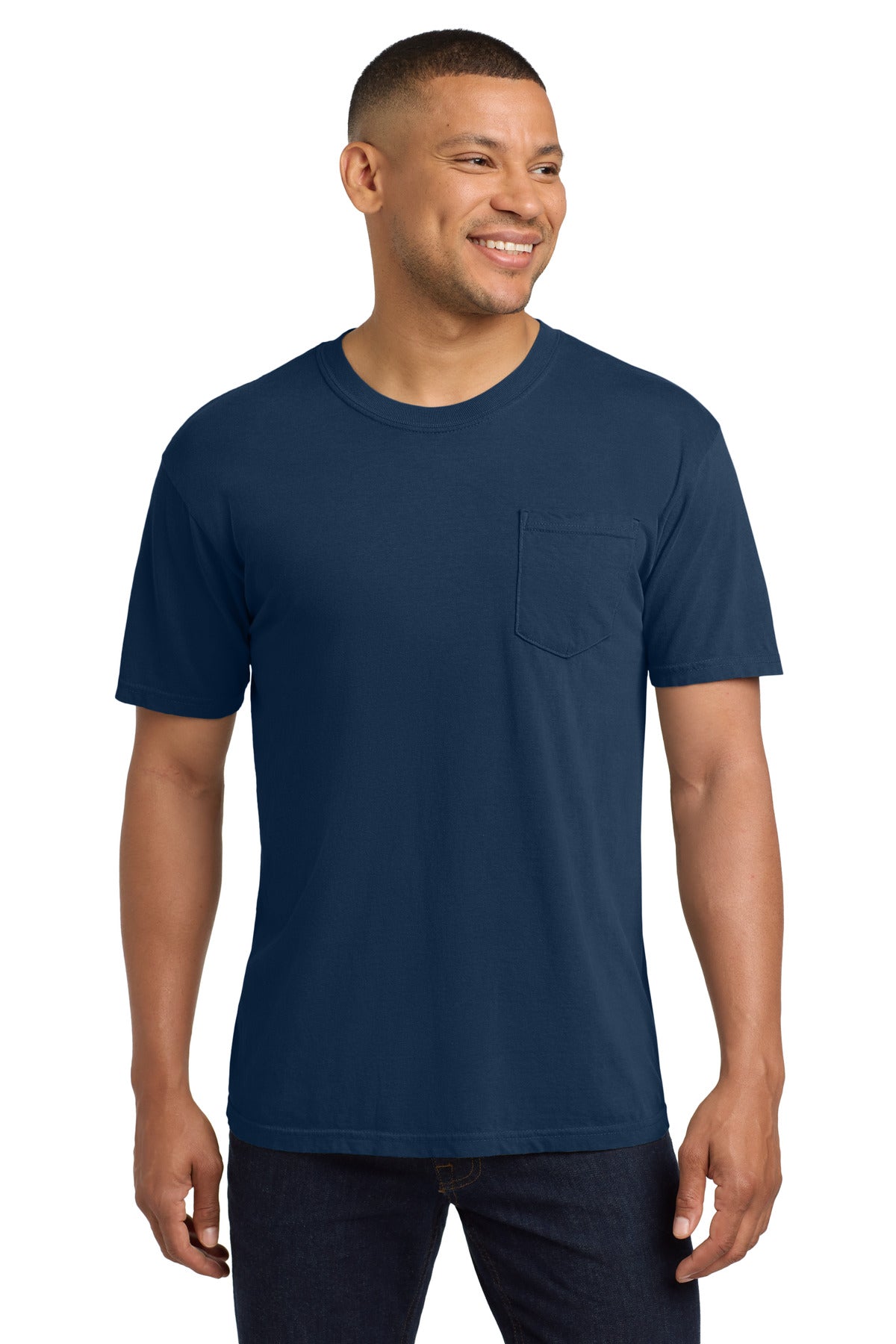 COMFORT COLORS  Heavyweight Ring Spun Pocket Tee 6030