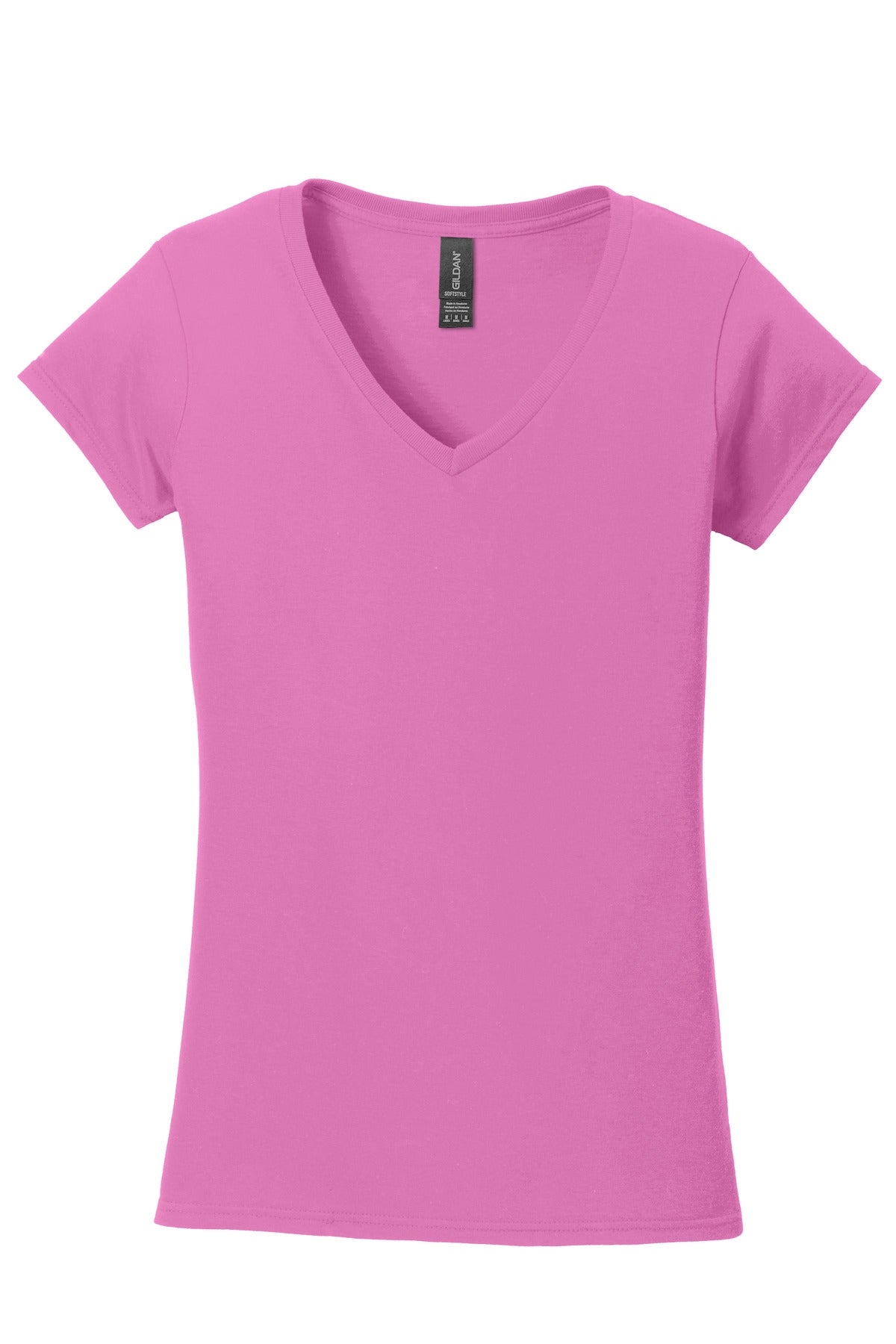 Gildan Softstyle Women's Fit V-Neck T-Shirt 64V00L