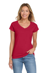 Gildan Softstyle Women's Fit V-Neck T-Shirt 64V00L