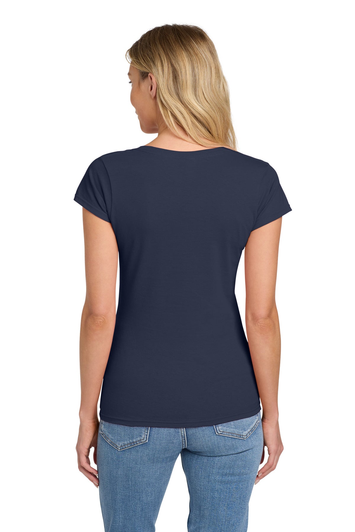 Gildan Softstyle Women's Fit V-Neck T-Shirt 64V00L