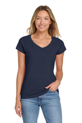 Gildan Softstyle Women's Fit V-Neck T-Shirt 64V00L