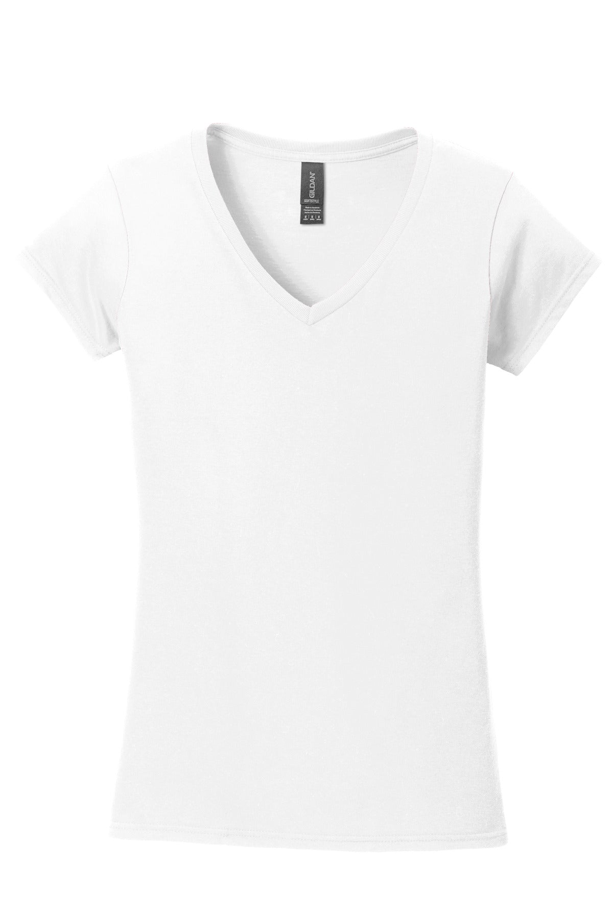 Gildan Softstyle Women's Fit V-Neck T-Shirt 64V00L