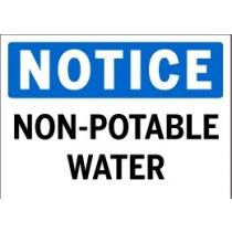 Notice - Non-Potable Water