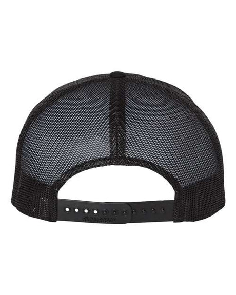 Wool Blend Flat Bill Trucker Cap