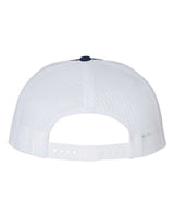 Wool Blend Flat Bill Trucker Cap