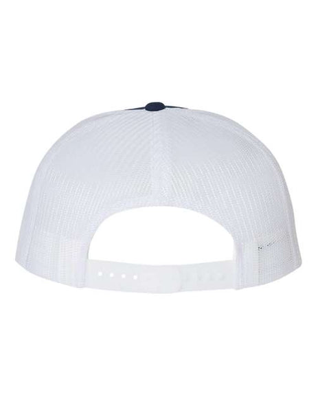 Wool Blend Flat Bill Trucker Cap