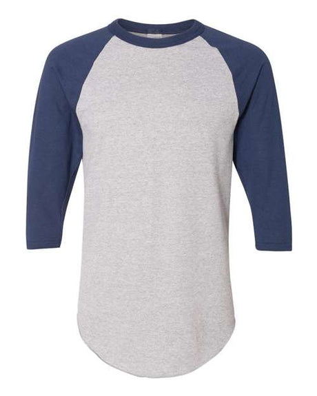 Unisex Three-Quarter Raglan Sleeve Baseball Jersey T-Shirt