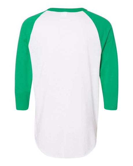 Unisex Three-Quarter Raglan Sleeve Baseball Jersey T-Shirt
