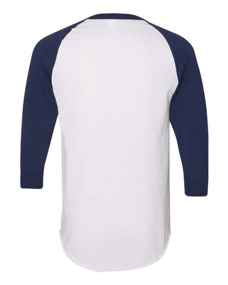 Unisex Three-Quarter Raglan Sleeve Baseball Jersey T-Shirt