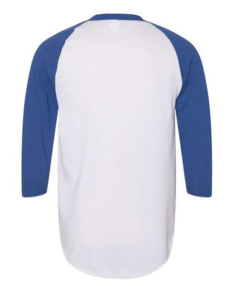 Unisex Three-Quarter Raglan Sleeve Baseball Jersey T-Shirt