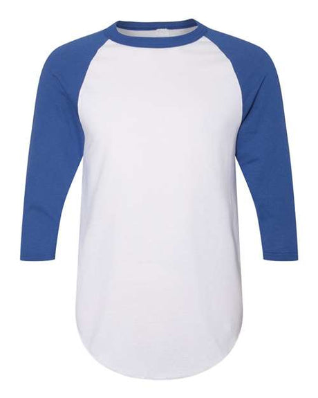 Unisex Three-Quarter Raglan Sleeve Baseball Jersey T-Shirt