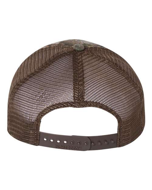 Garment Washed Printed Trucker Cap