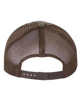 Garment Washed Printed Trucker Cap