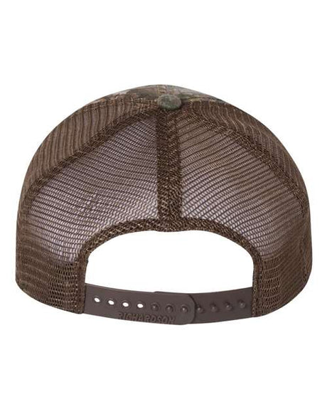 Garment Washed Printed Trucker Cap