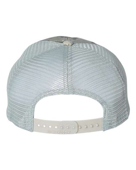 Garment Washed Printed Trucker Cap