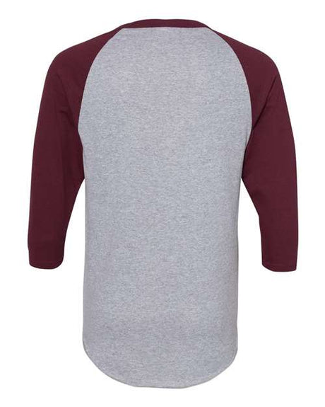 Unisex Three-Quarter Raglan Sleeve Baseball Jersey T-Shirt