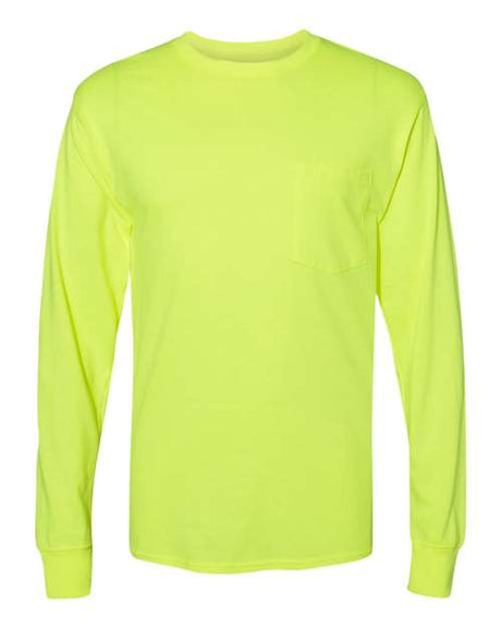 Unisex Workwear Long Sleeve Pocket T-Shirt
