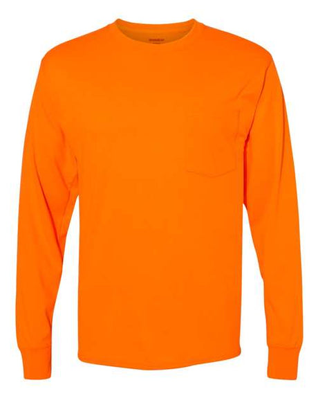 Unisex Workwear Long Sleeve Pocket T-Shirt