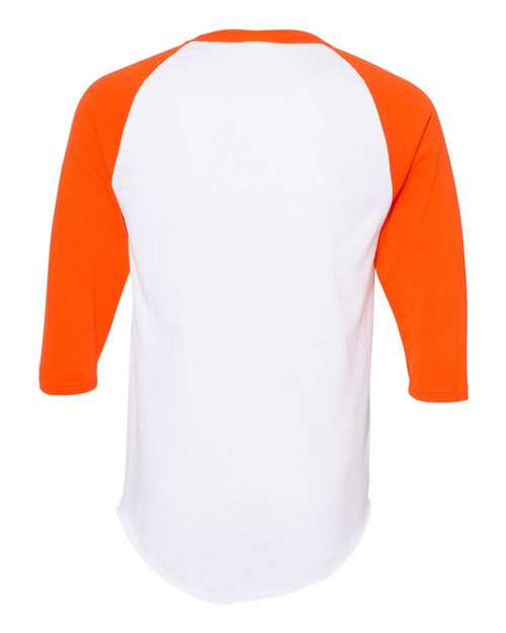 Unisex Three-Quarter Raglan Sleeve Baseball Jersey T-Shirt