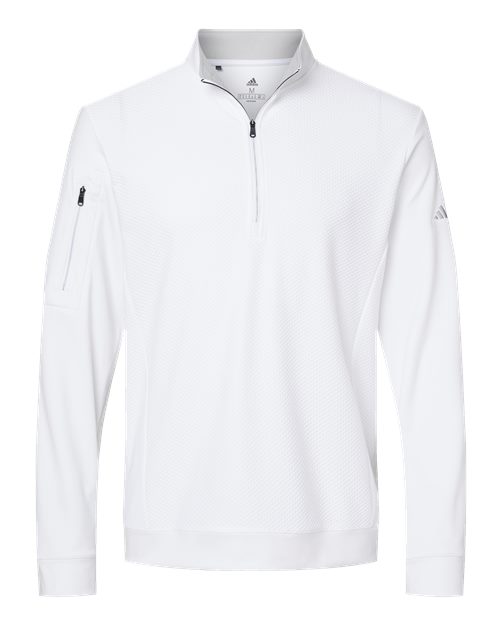 Men's Textured Quarter-Zip Pullover