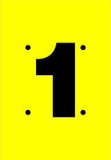 Aerial Marker - 1 Digit
