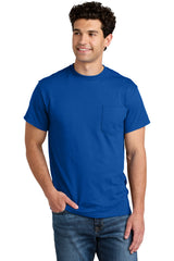 Gildan DryBlend 50 Cotton/50 Poly Pocket T-Shirt 8300