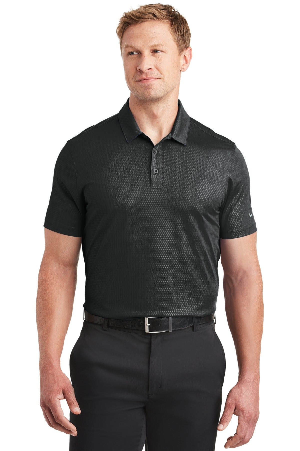 Nike Dri-FIT Embossed Tri-Blade Polo 838964