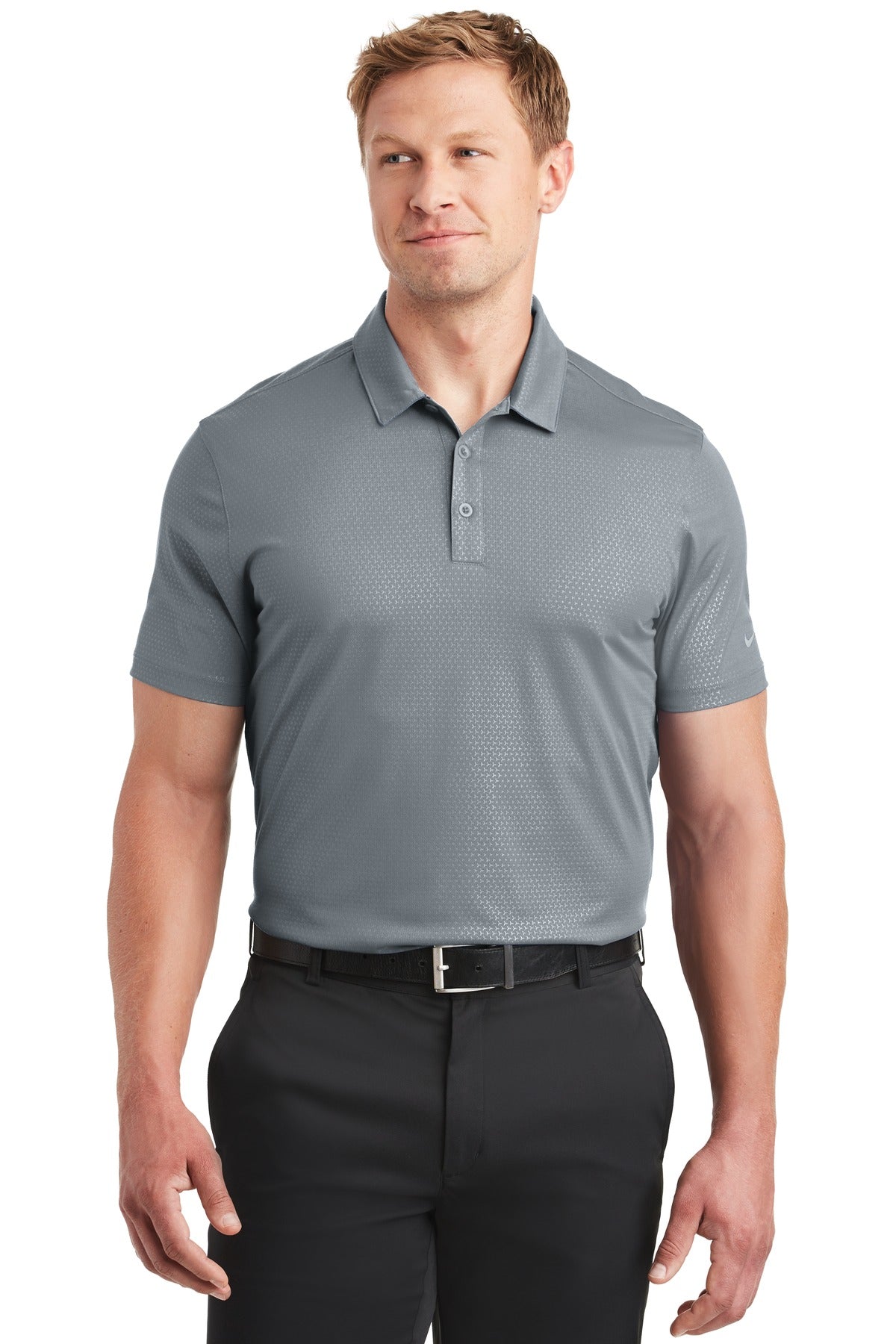 Nike Dri-FIT Embossed Tri-Blade Polo 838964
