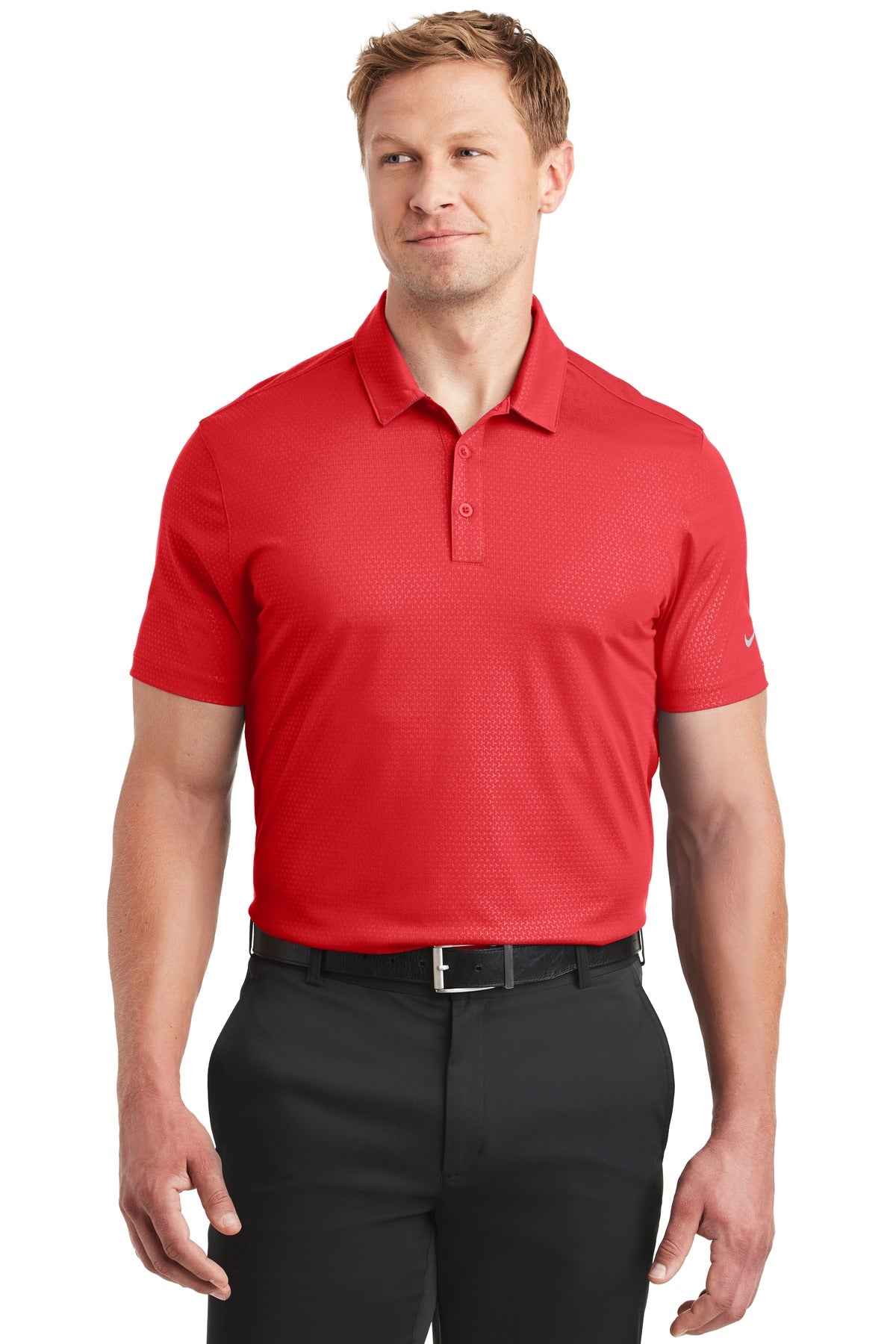 Nike Dri-FIT Embossed Tri-Blade Polo 838964