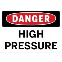 Danger - High Pressure